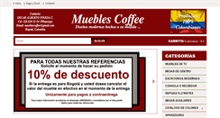 Desktop Screenshot of mueblescoffee.com
